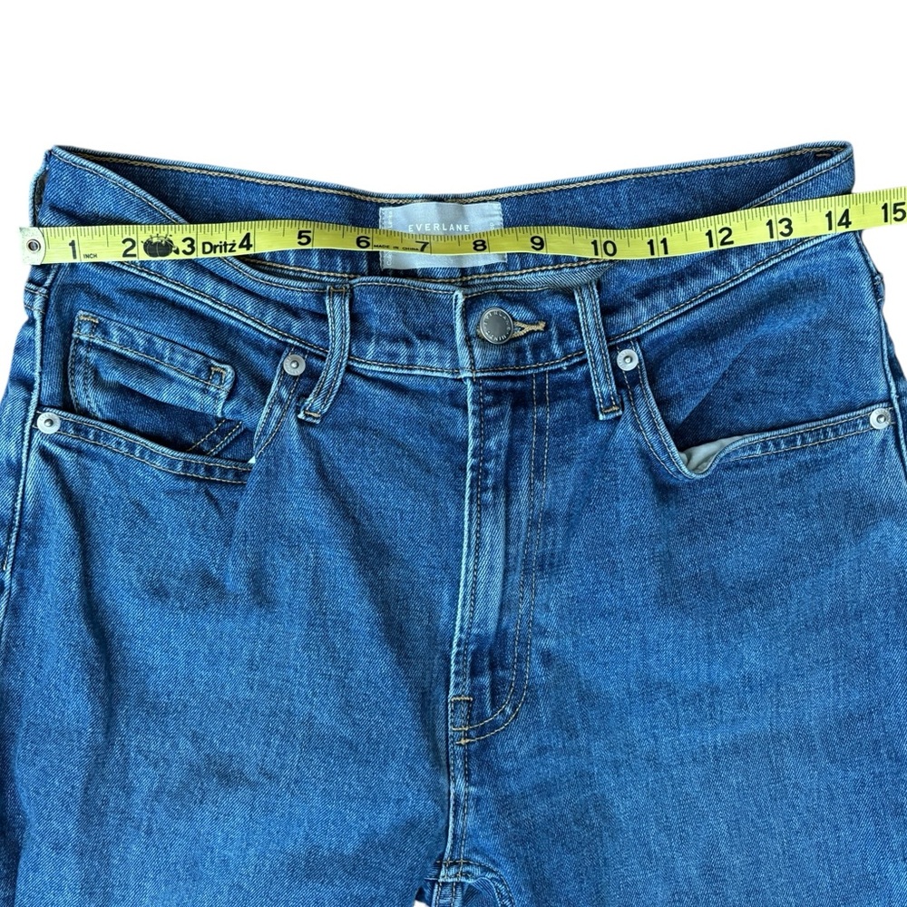 Everlane Original Cheeky Jean - Crop Raw Hem - Size 27 - Picture 8 of 13